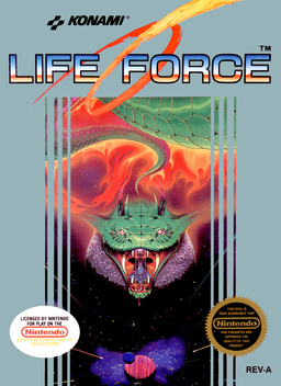 Life Force - Salamander (Europe) box art